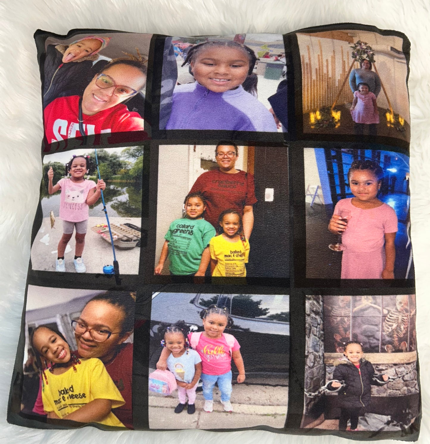 9 Panel Photo Pillow