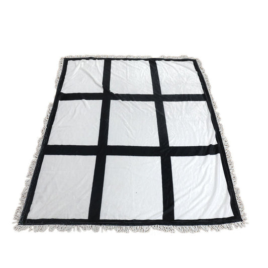 9 Panel Throw Blanket