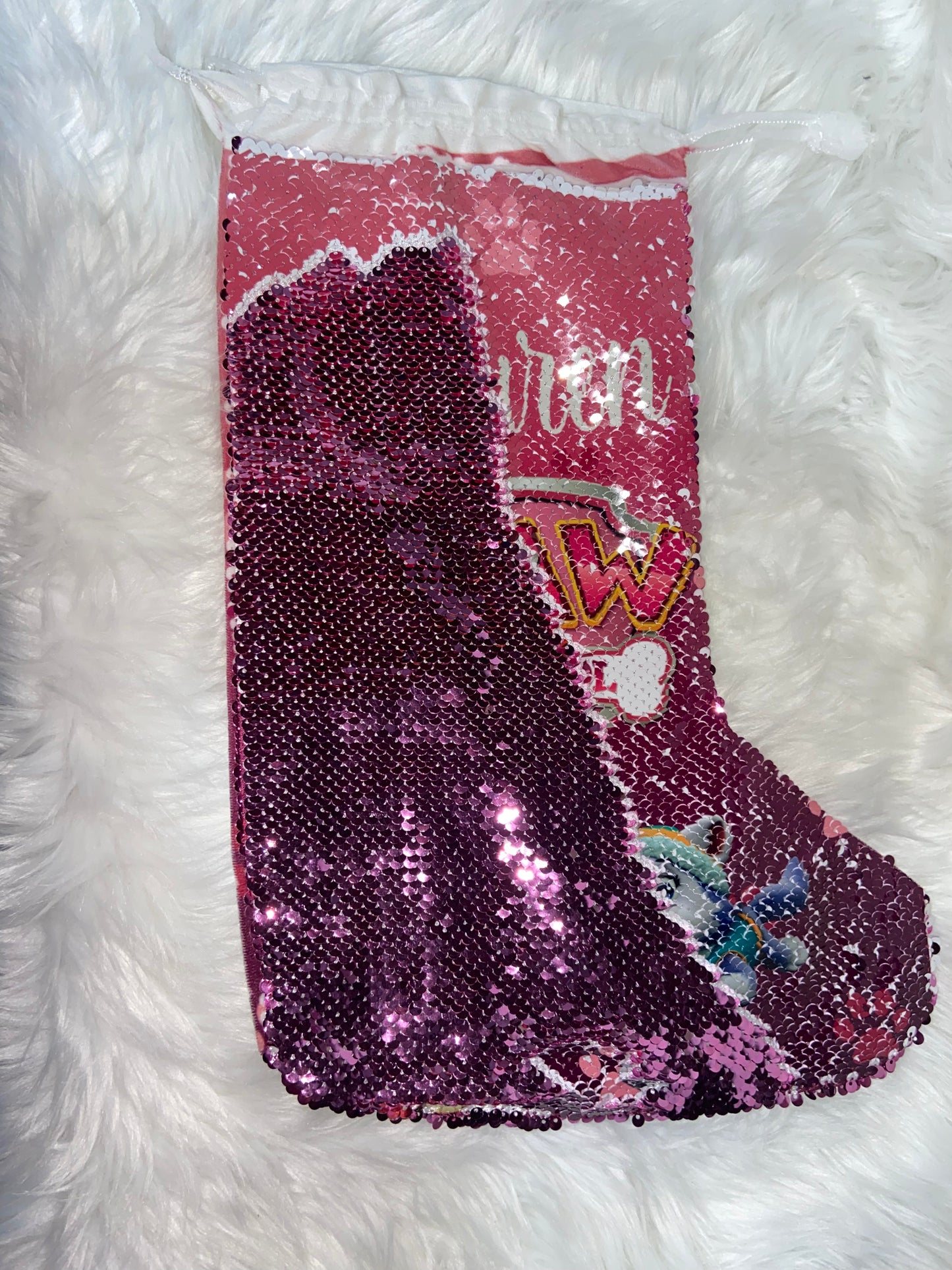 Sequin Christmas Stocking