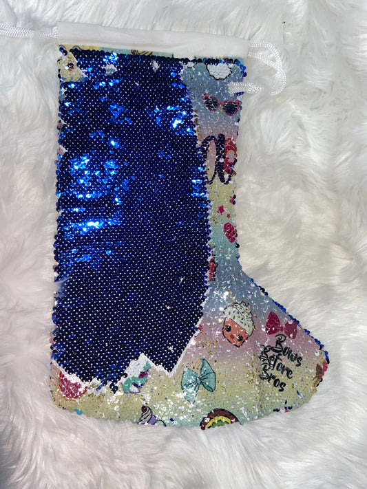 Sequin Christmas Stocking